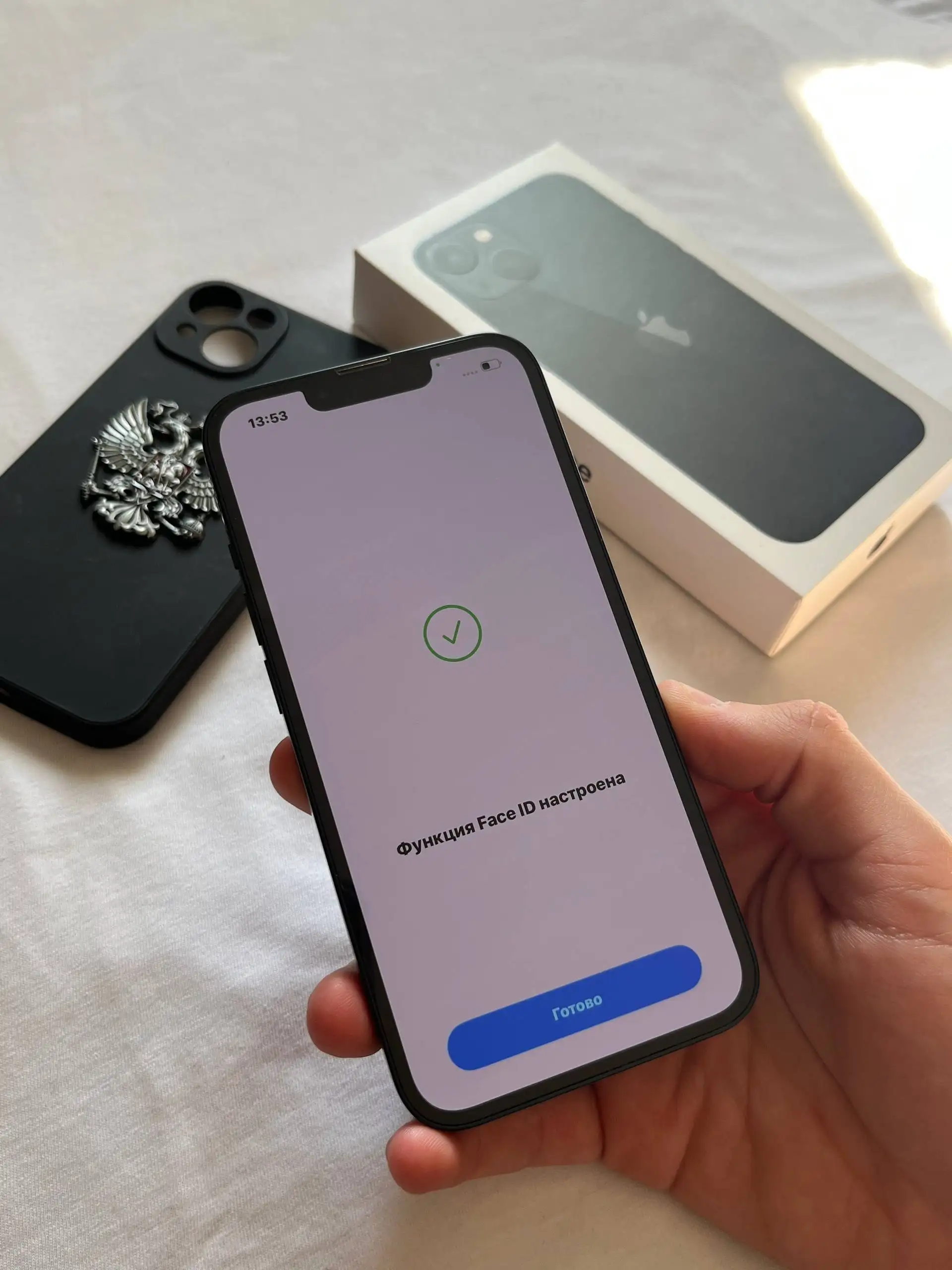 Продам iPhone 13 128 GB Midnight в отличном состоянии - Смартфоны (Электроника) в Оренбург