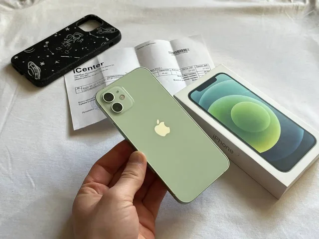 iPhone 12 64 GB Green в отличном состоянии - Электроника в Оренбург