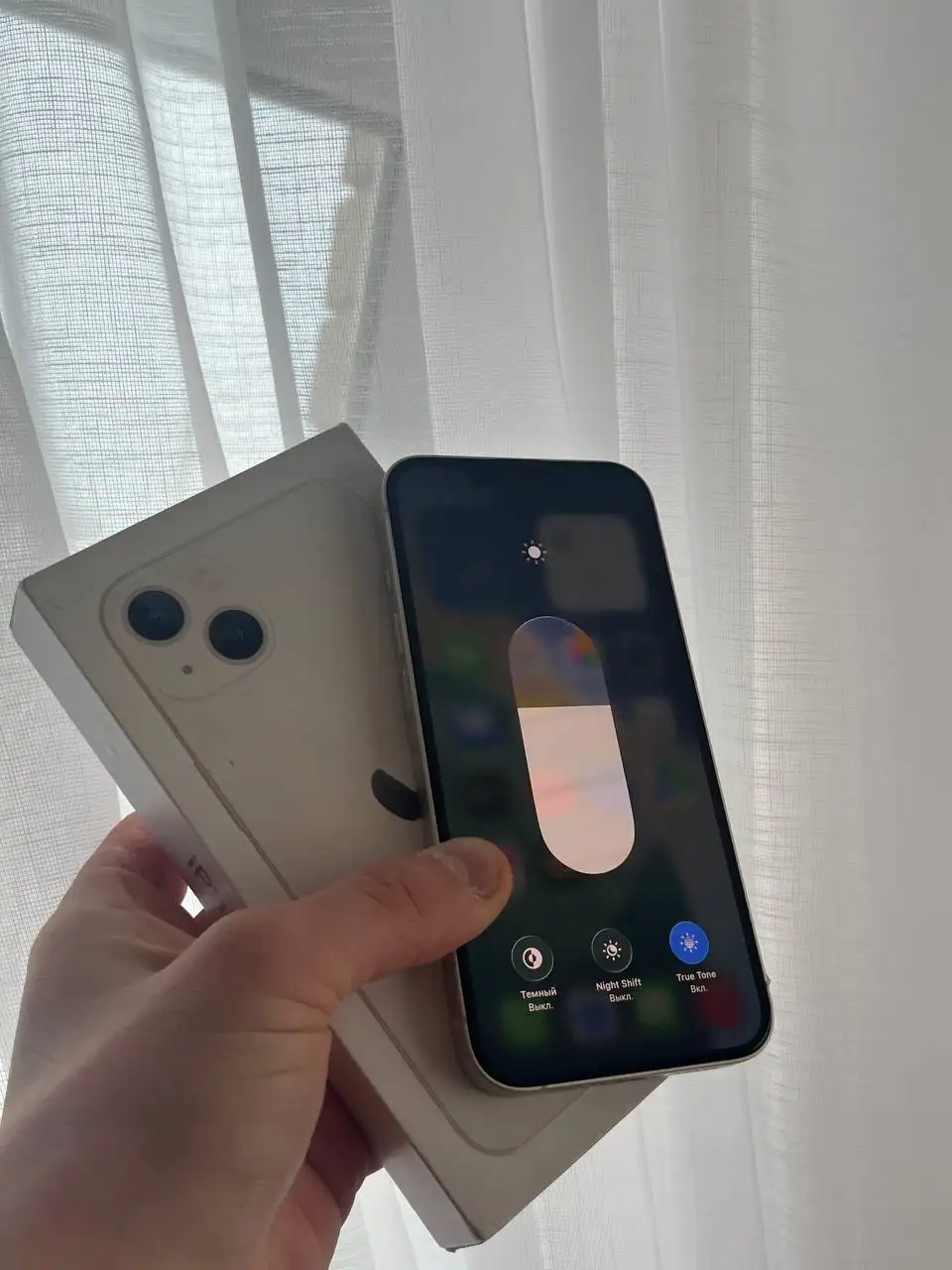 Продам iPhone 13 128 GB White в отличном состоянии - Смартфоны (Электроника) в Оренбург