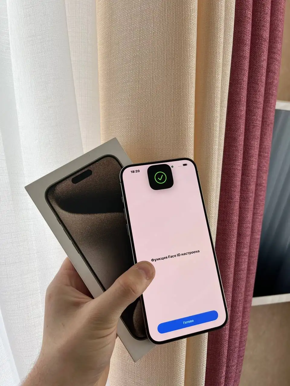 Продам iPhone 15 Pro Max 256GB Natural Titanium в идеальном состоянии - Смартфоны (Электроника) в Оренбург