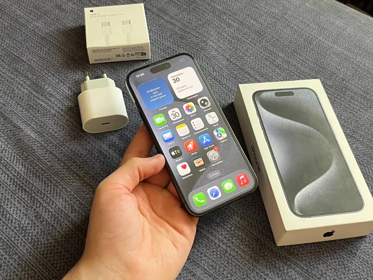 Продам iPhone 15 Pro 256GB Blue Titanium - Смартфоны (Электроника) в Оренбург