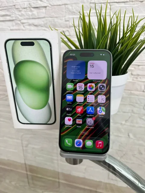 iPhone 15 128 GB Green в отличном состоянии - частное объявление в Оренбург