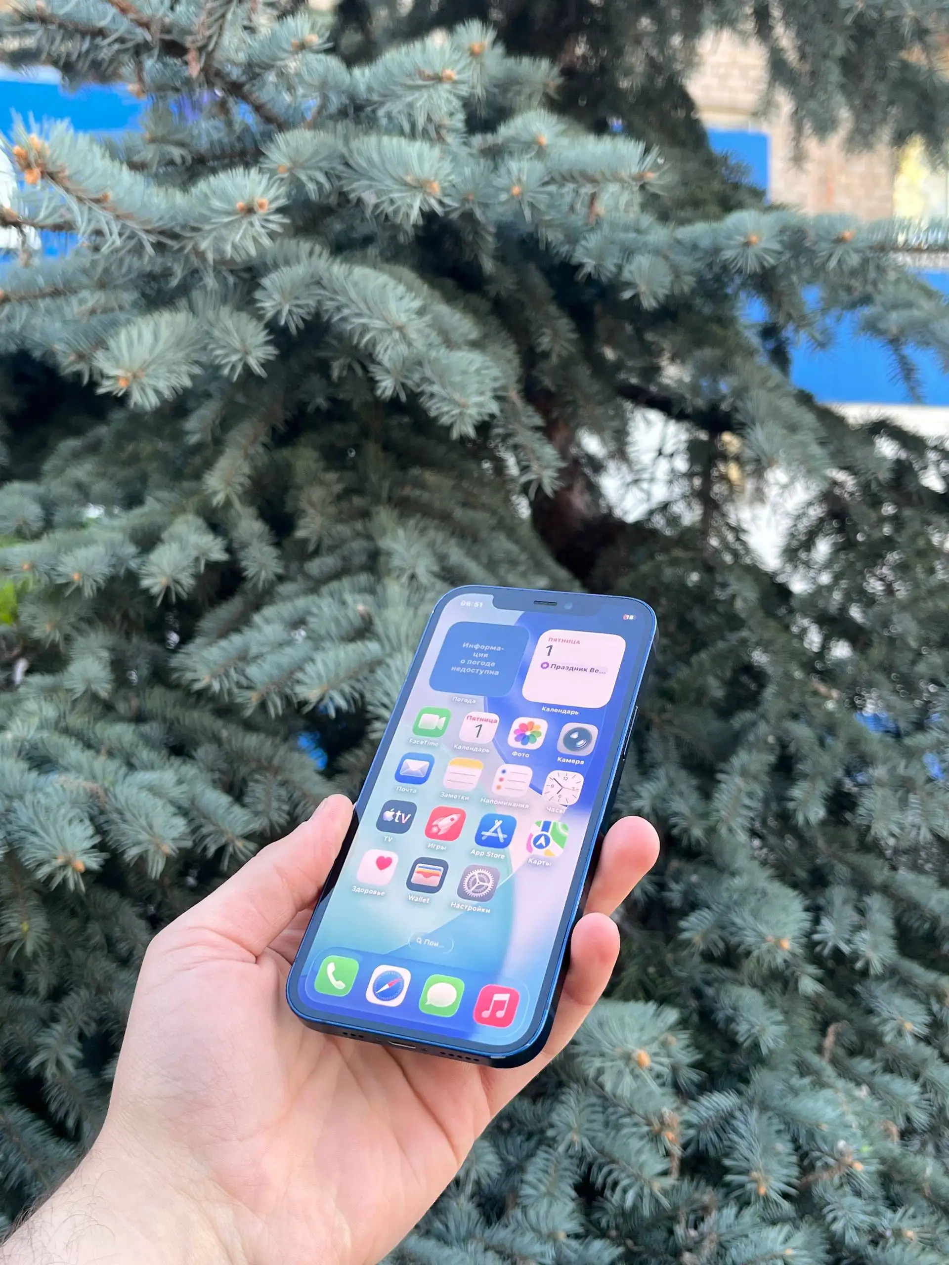 iPhone 12 64 GB Blue - Мобильные телефоны и аксессуары (Электроника) в Оренбург