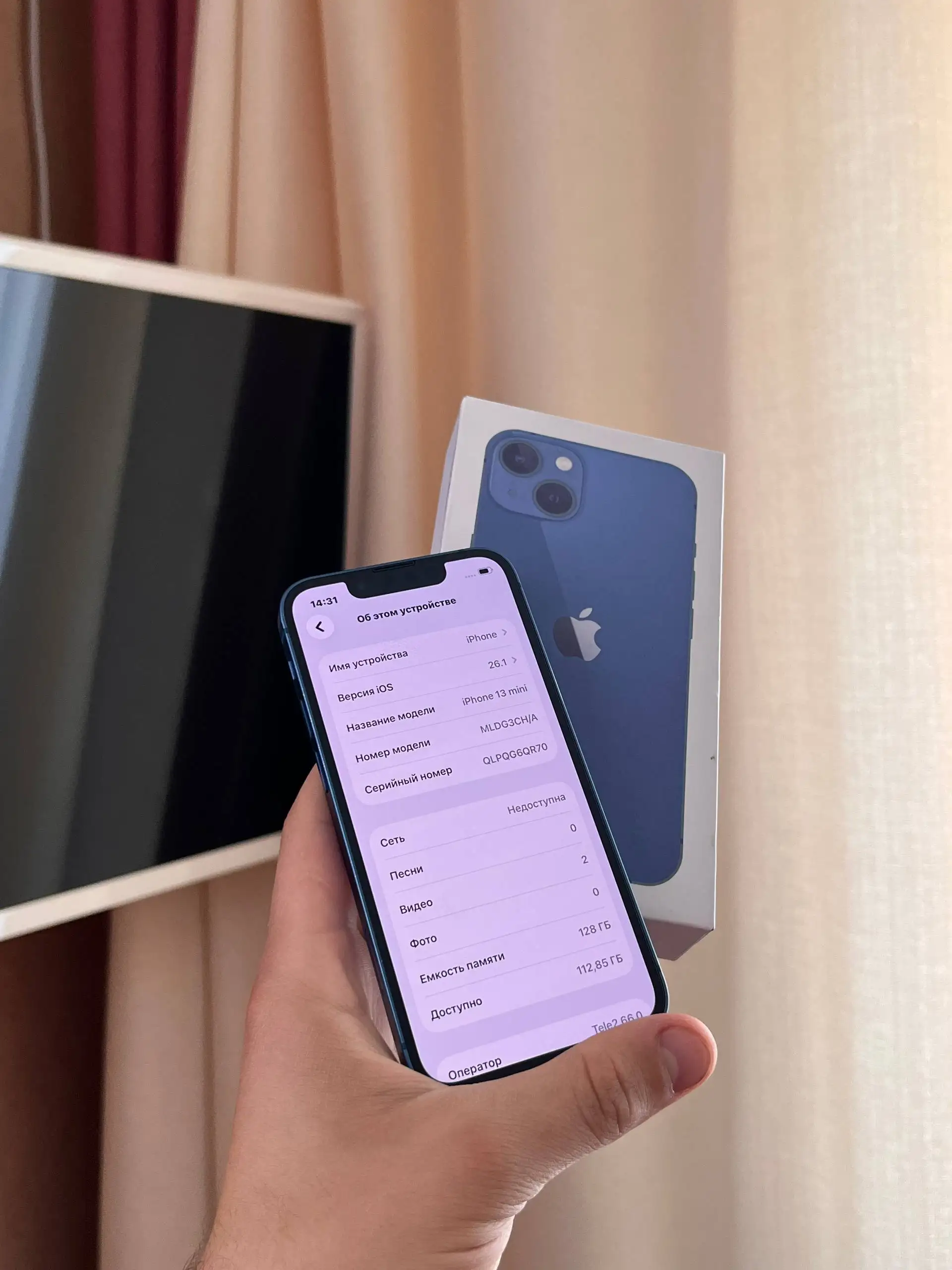 Продам iPhone 13 Mini 128GB Blue - Смартфоны (Электроника) в Оренбург