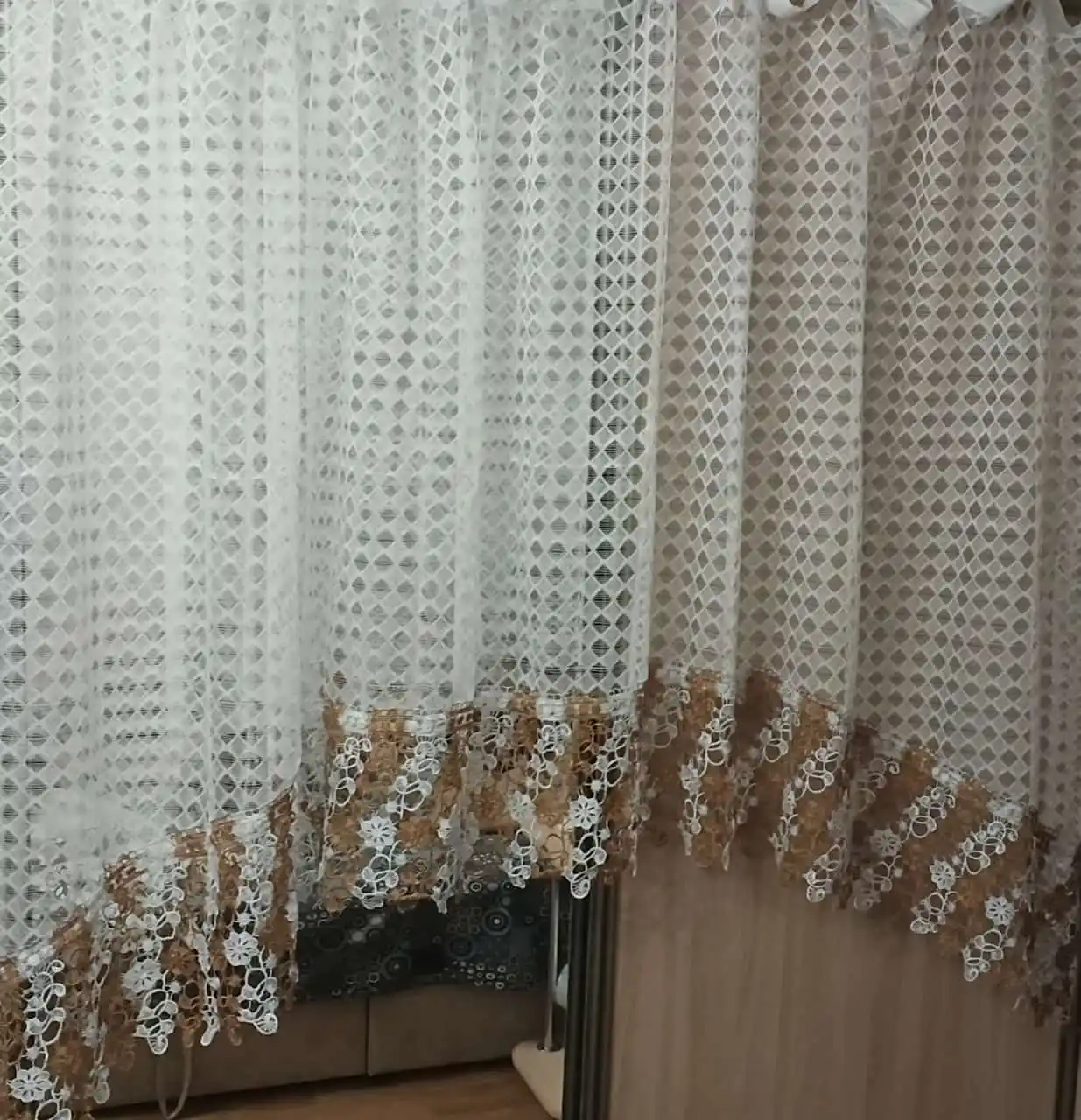 Тюль Кухня сетка/шитьё - частное объявление в Тюмень