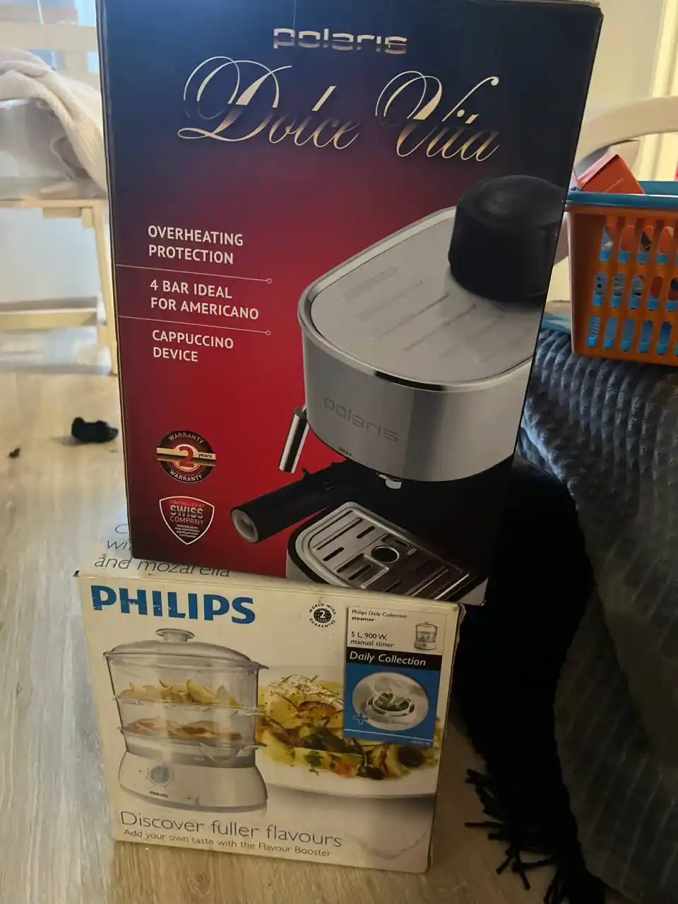 Продам пароварку и кофе машину - частное объявление в Тюмень