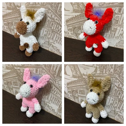 Продажа вязаных лошадок ручной работы - Хобби и отдых в Тюмень