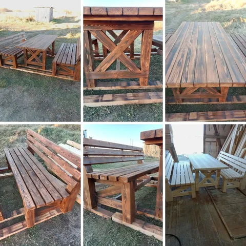 Комплект садовой мебели из сосны - частное объявление в Шорохово