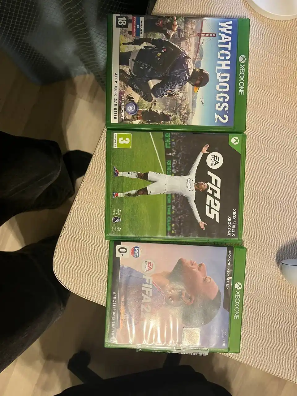 Продажа игр и Xbox One S