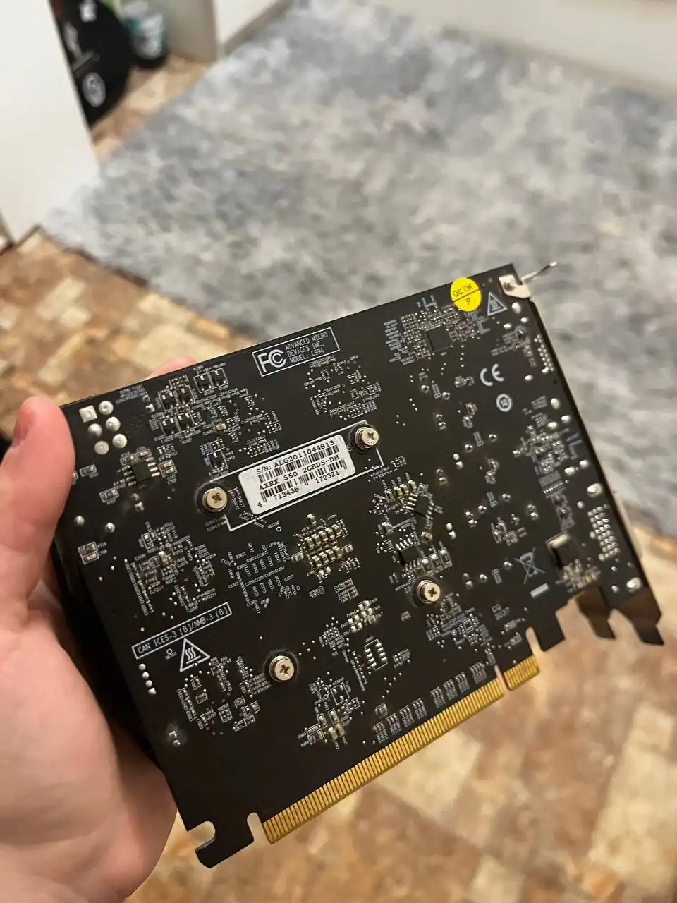 Видеокарта Rx 550