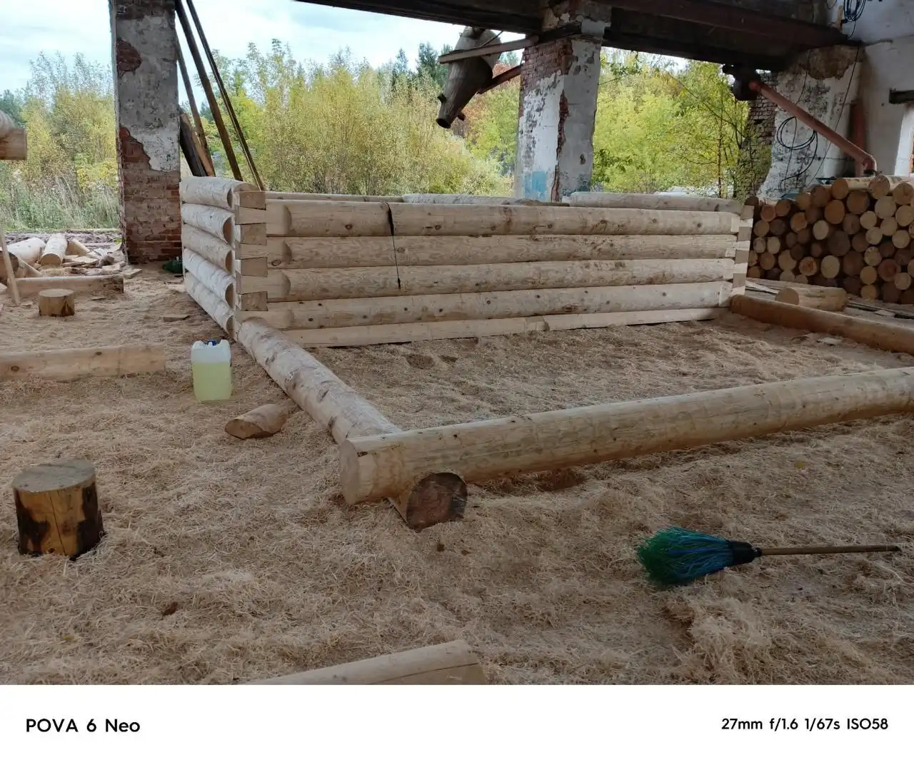 Продажа сруба пятистенка 5х3