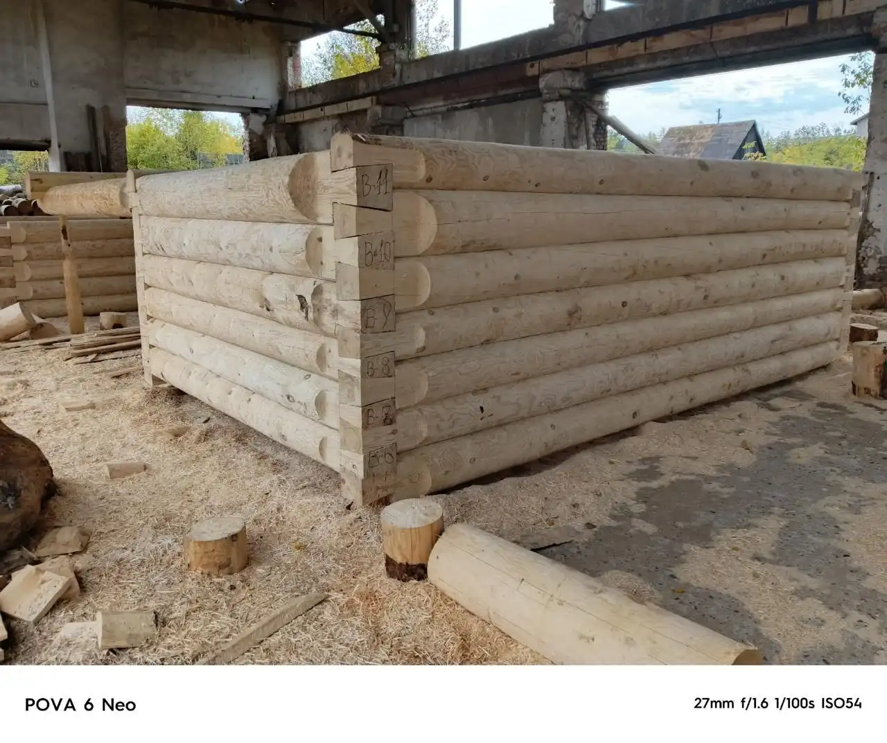 Продажа сруба пятистенка 5х3