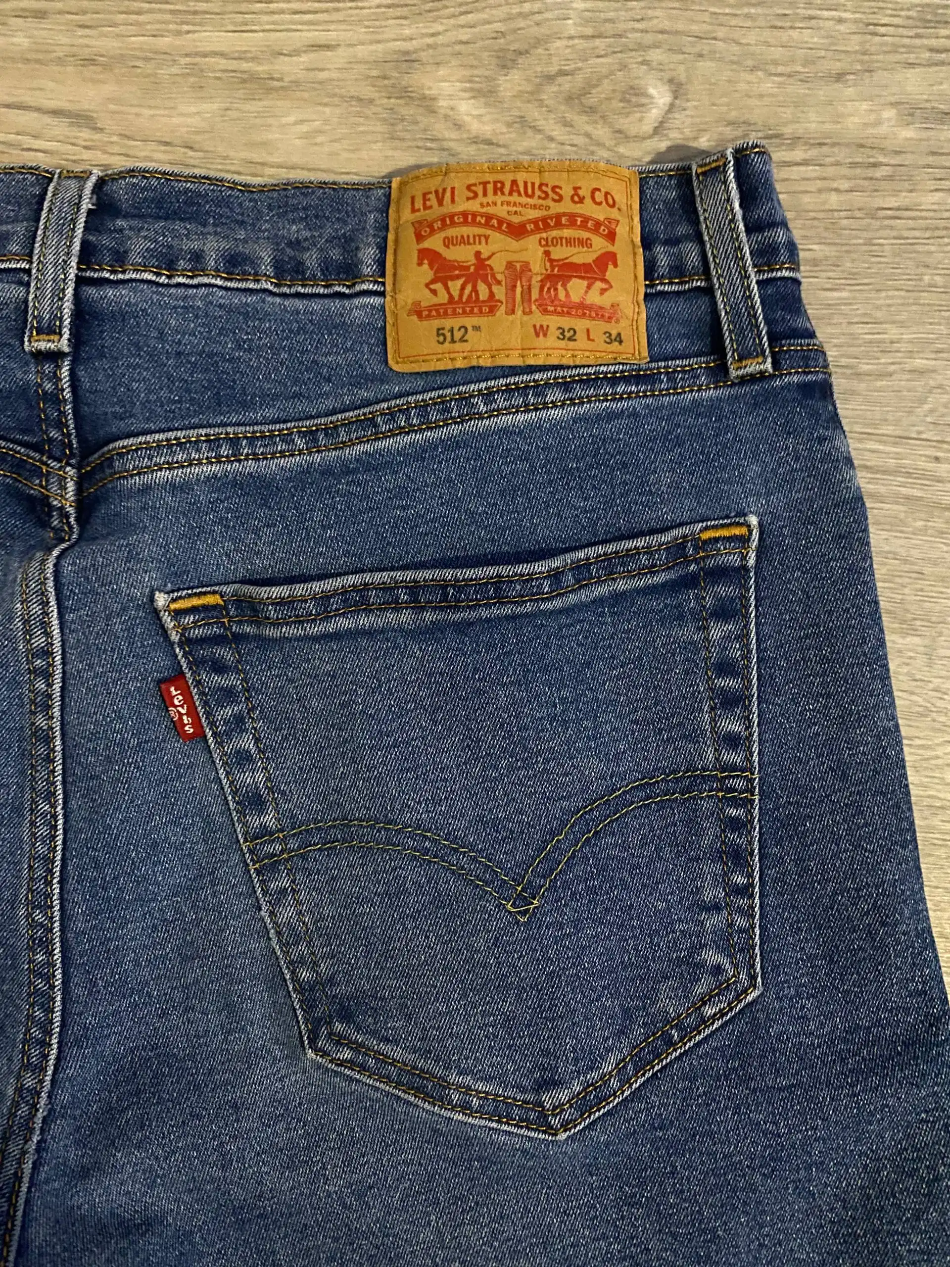 Джинсы Levi's 512 размер L