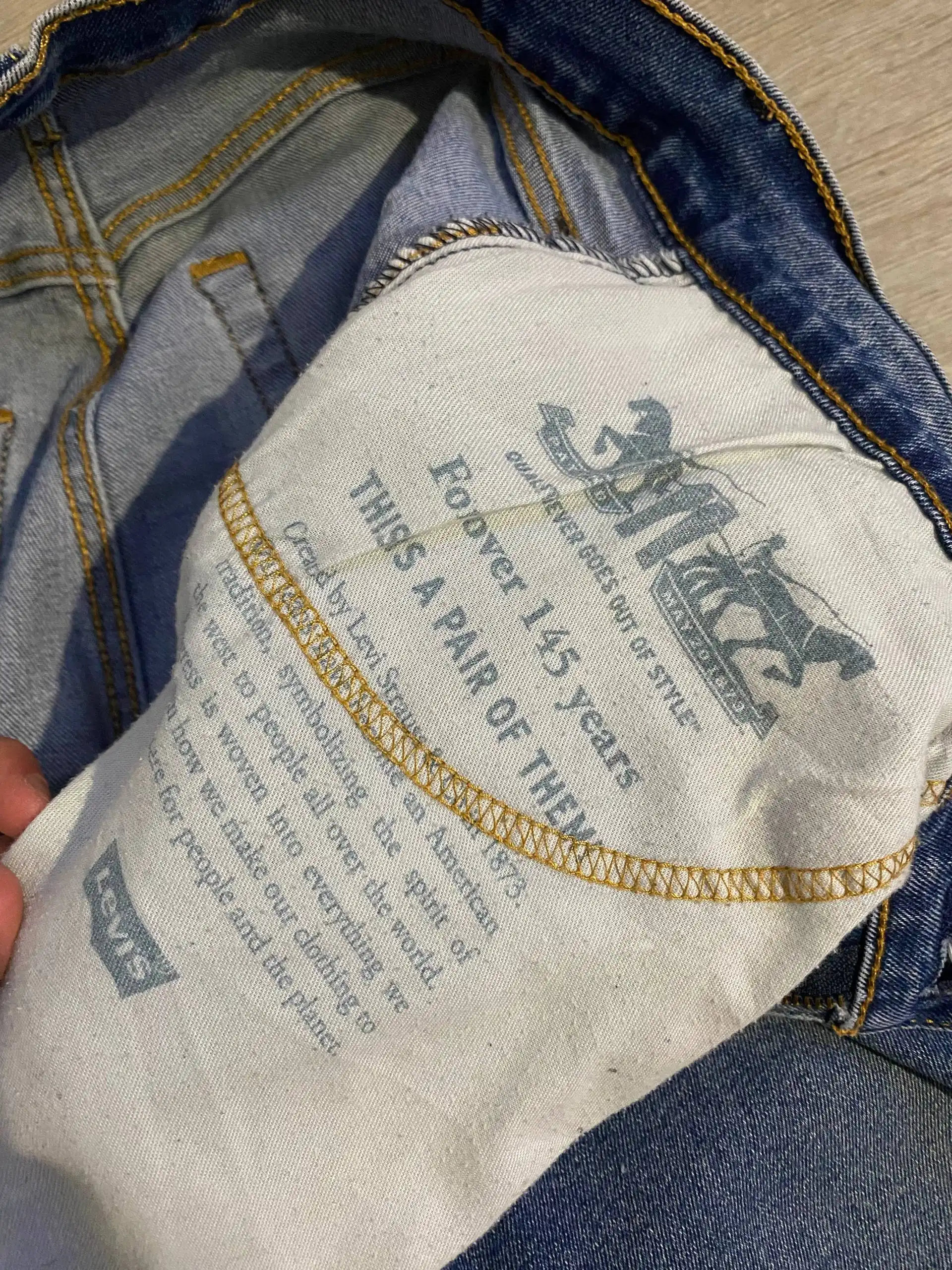 Джинсы Levi's 512 размер L
