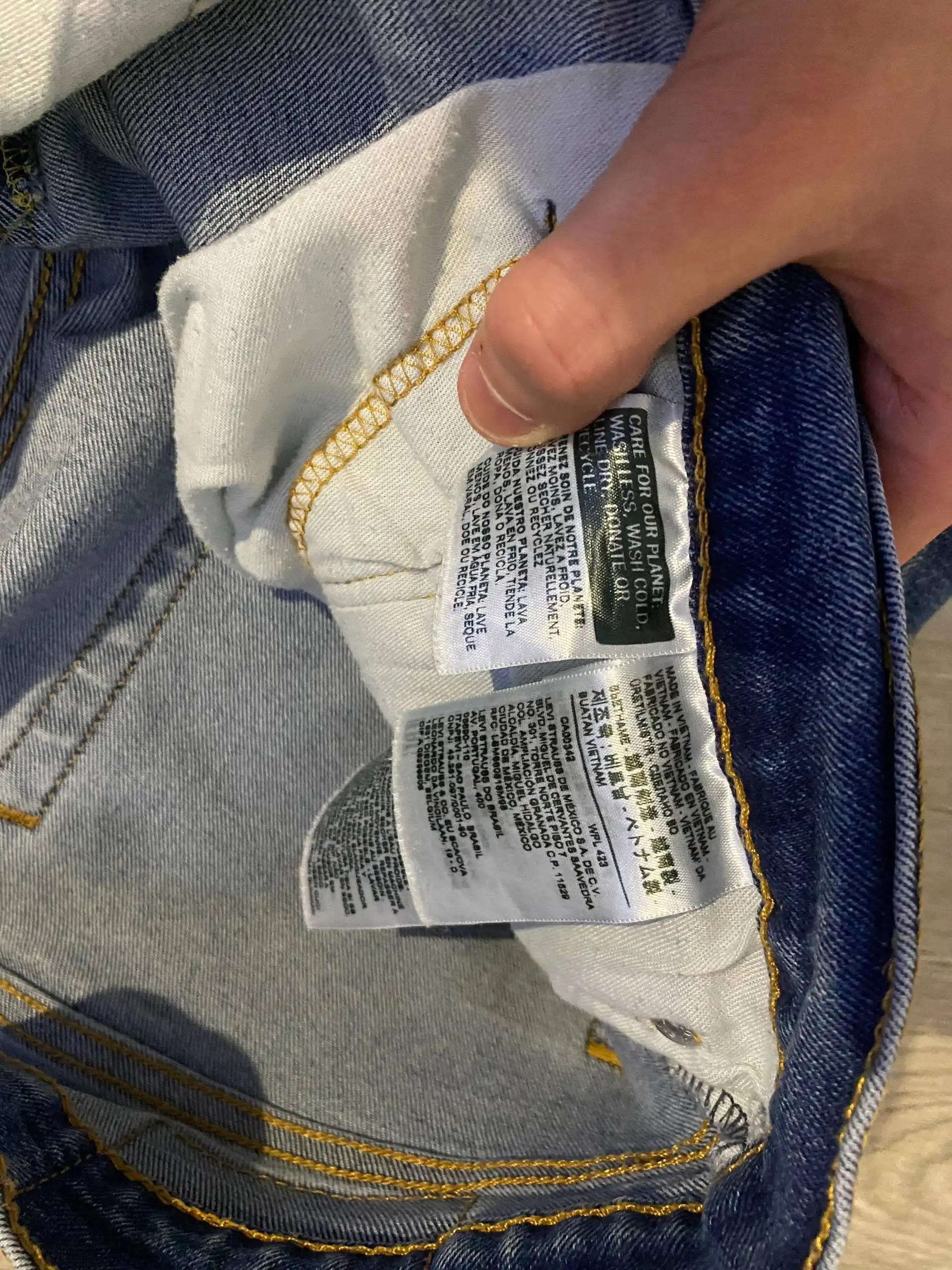 Джинсы Levi's 512 размер L