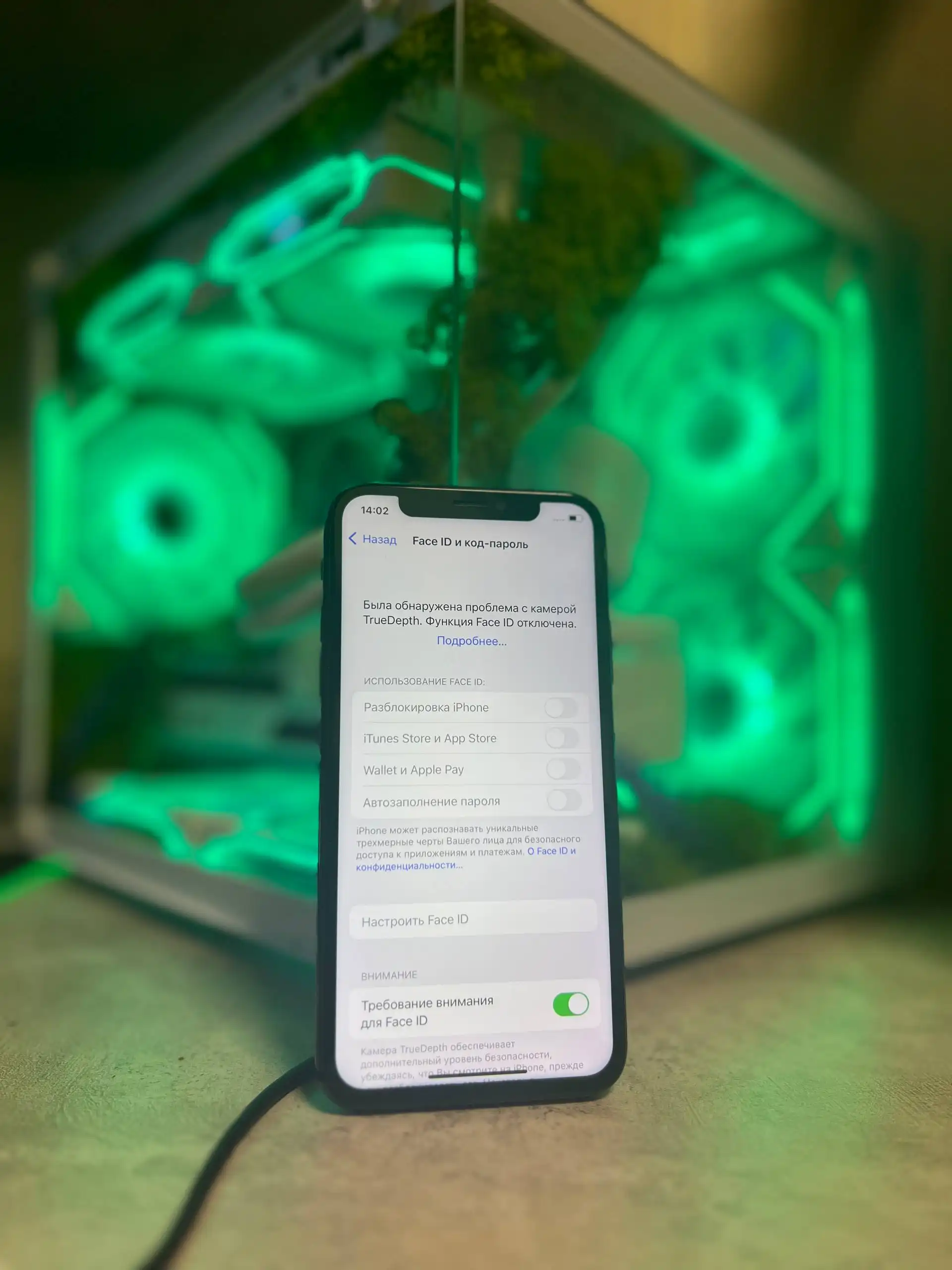 iPhone X 256GB Black с ошибкой FaceID
