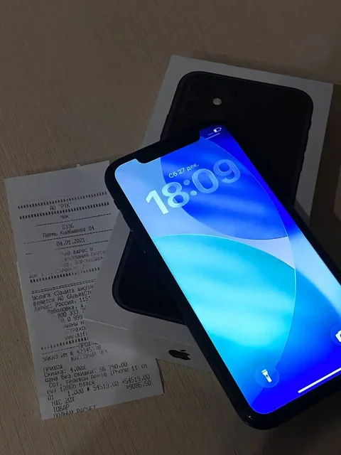 iPhone 11 с аккумулятором 66%, в родной упаковке - частное объявление в Пермь