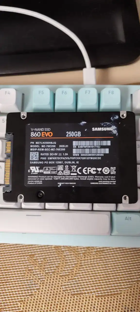 Продам SSD Samsung 250Gb