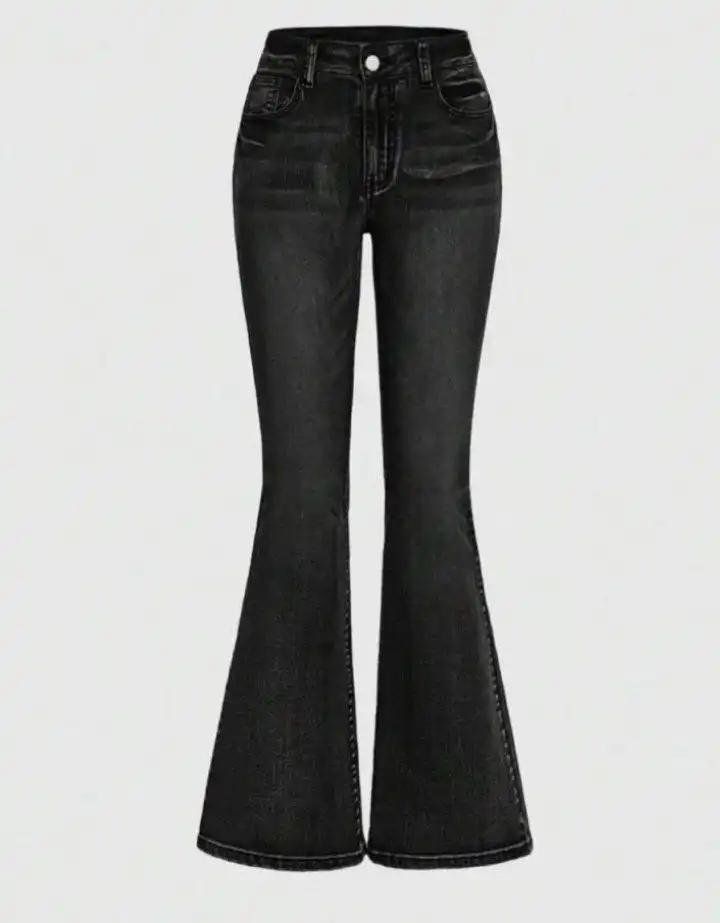 Джинсы клеш размер L, идеальное состояние