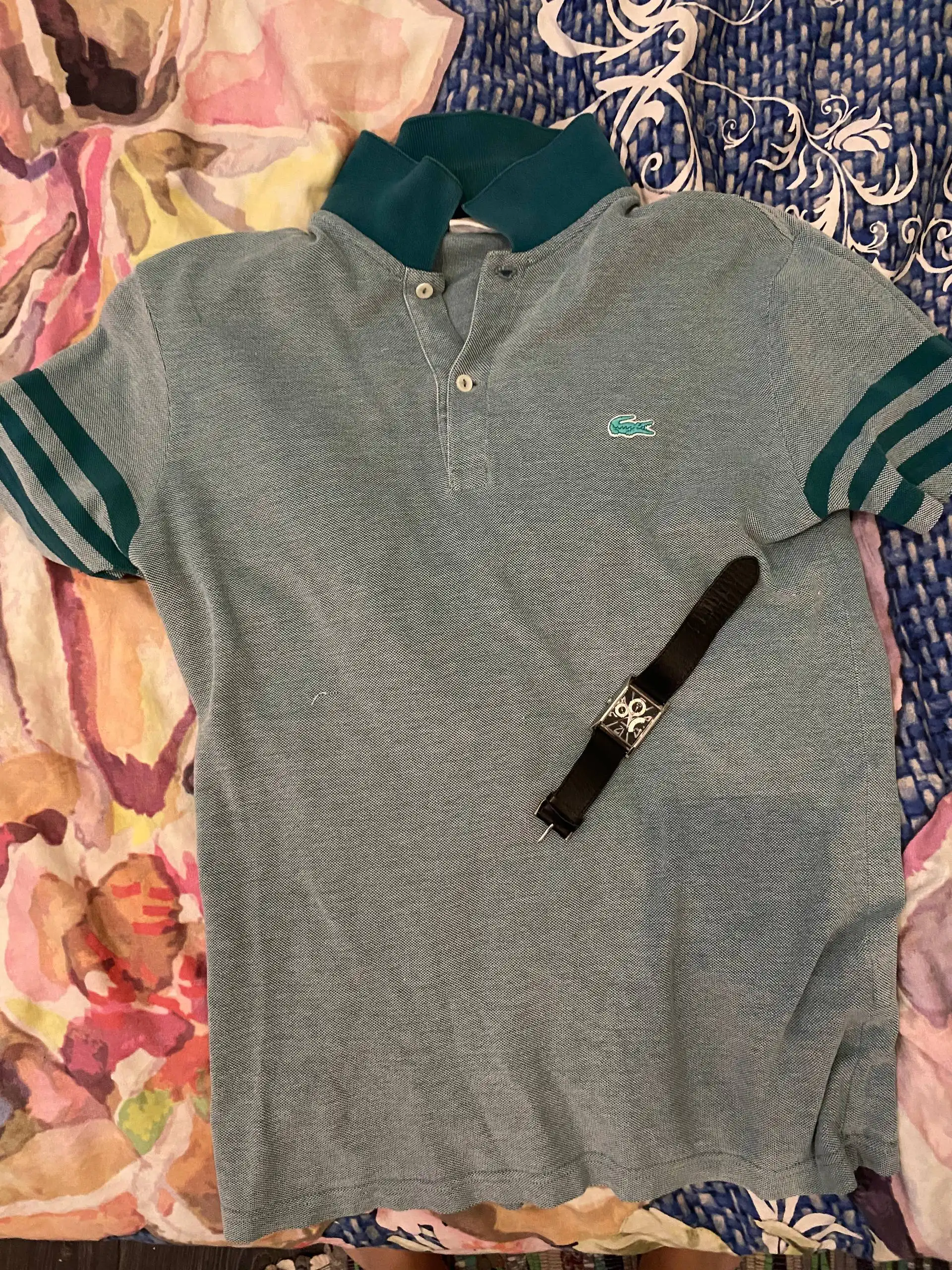 Продажа оригинальных поло Lacoste slim M и часов Orient