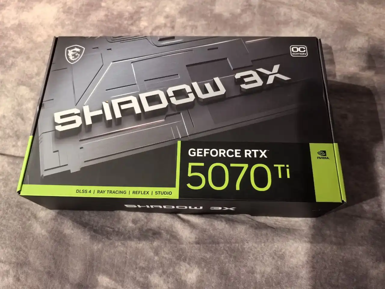 Продажа видеокарты MSI GeForce RTX 5070 ti shadow 3x - Компьютерные комплектующие (Электроника) в Пермь