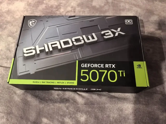 Продажа видеокарты MSI GeForce RTX 5070 ti shadow 3x - Компьютерные комплектующие в Пермь