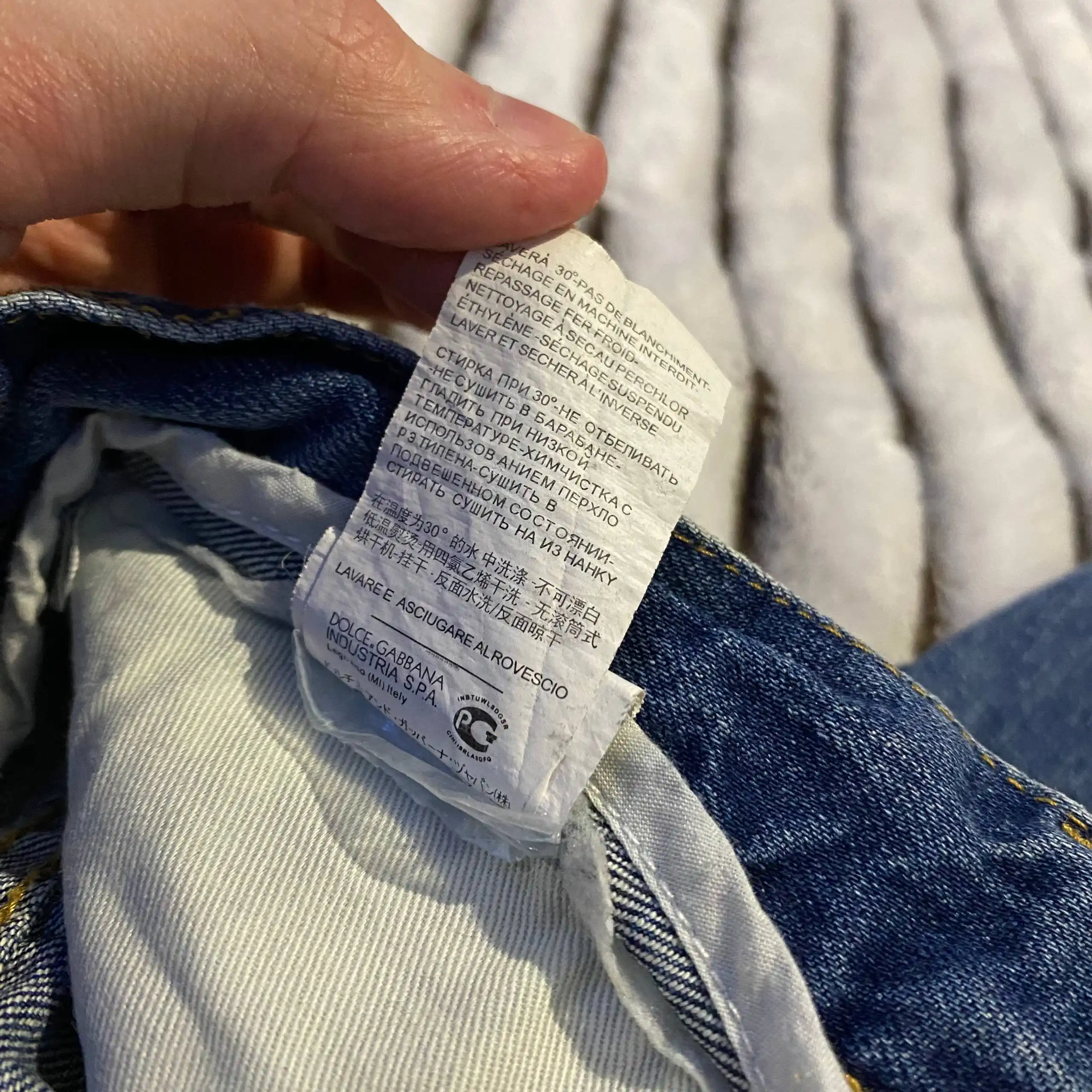 Джинсы Dolce Gabbana Milano размер М - Джинсы (Одежда) в Пермь