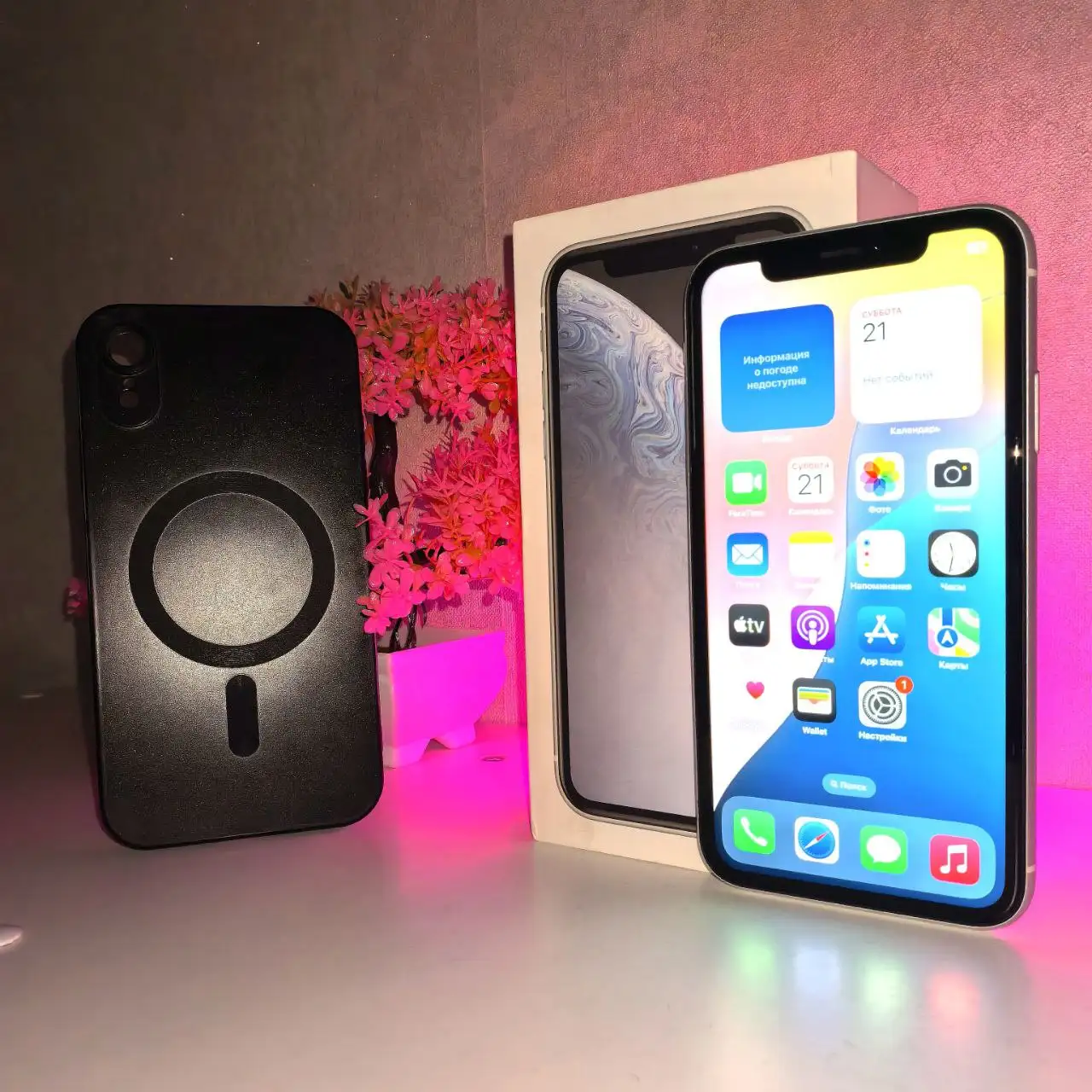iPhone Xr 128гб Black с дефектами - Смартфоны (Электроника) в Пермь