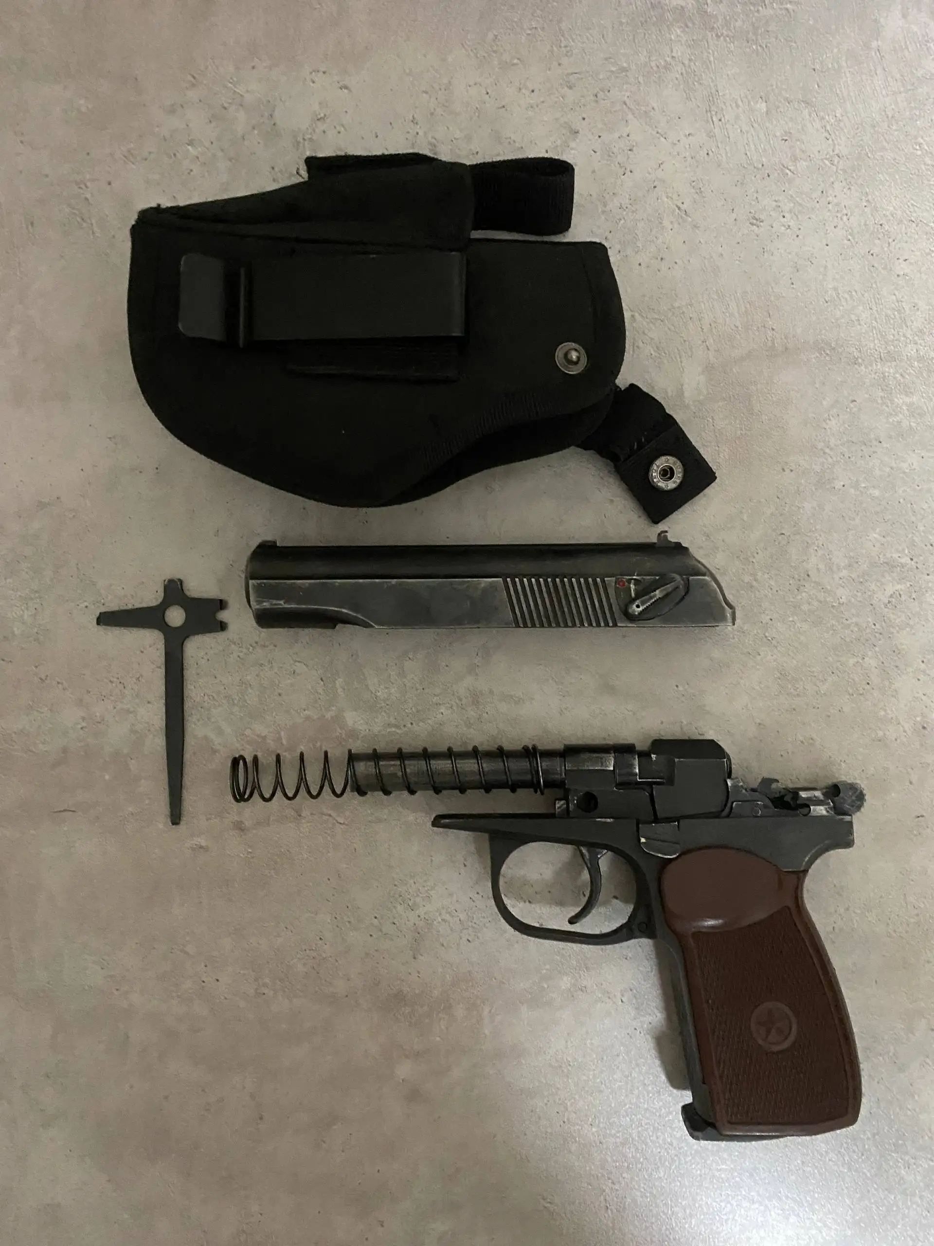 Продажа пневматического пистолета ПМ-654 с комплектом - Пневматическое оружие (Хобби и отдых) в Пермь