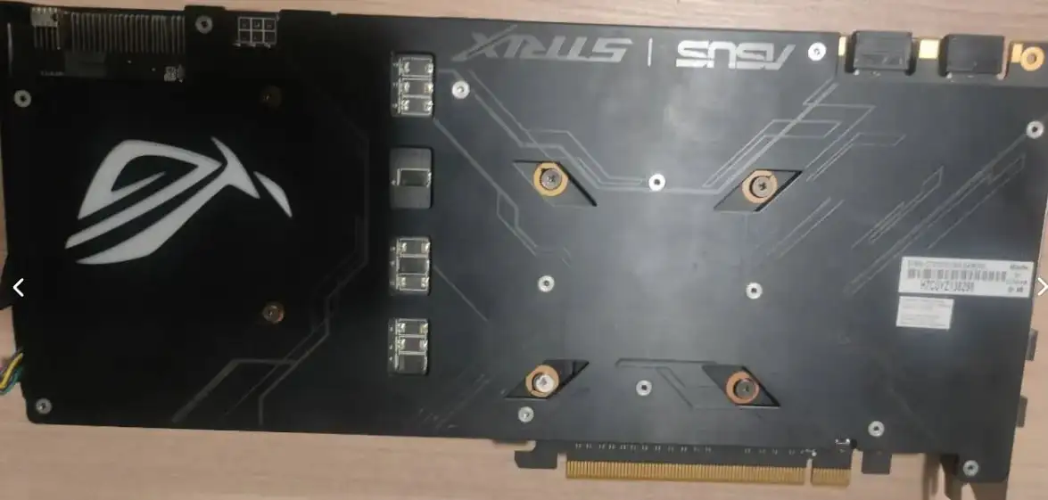 Продам видеокарту 1070 Asus ROG Strix - Видеокарты (Электроника) в Пермь