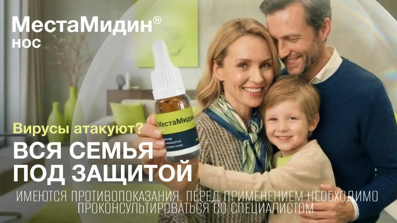 Противовирусные капли в нос Мерамидин для профилактики гриппа и простуд - Лекарства/Медицина (Барахолка) в Пермь