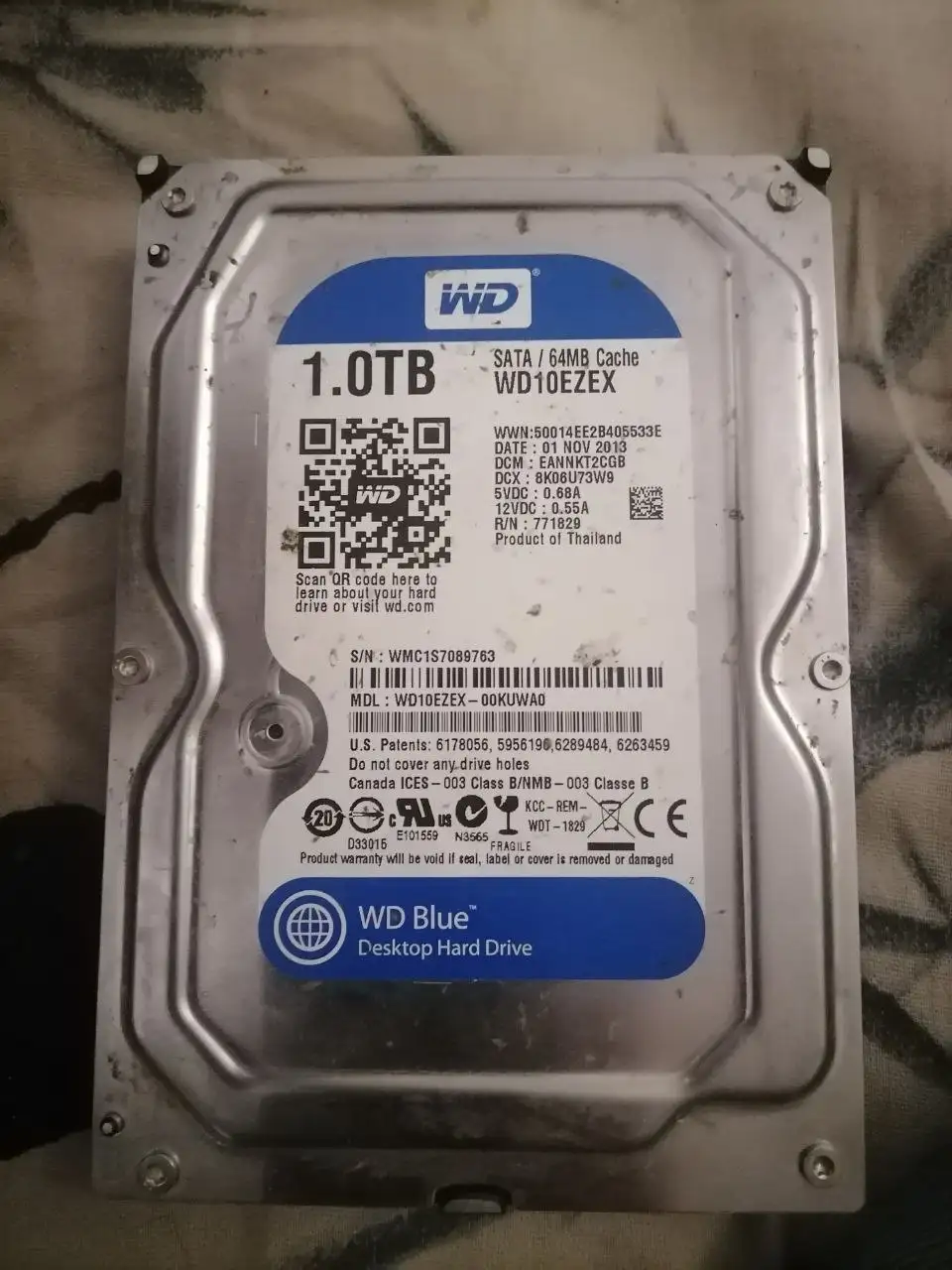 Продажа жесткого диска HDD 1TB - Компьютерные комплектующие (Электроника) в Пермь