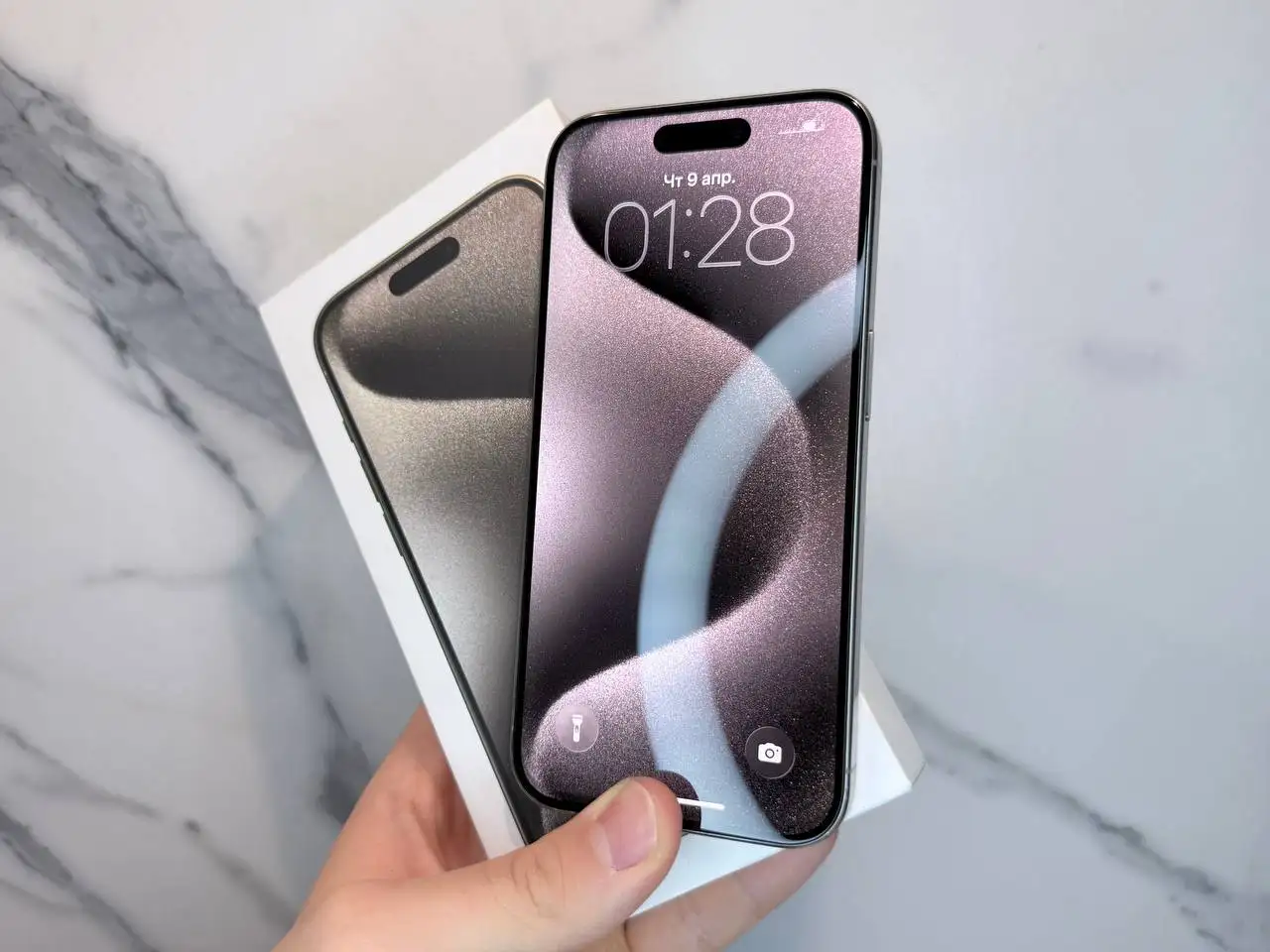 iPhone 15 Pro 128 ГБ в хорошем состоянии - Смартфоны (Электроника) в Пермь