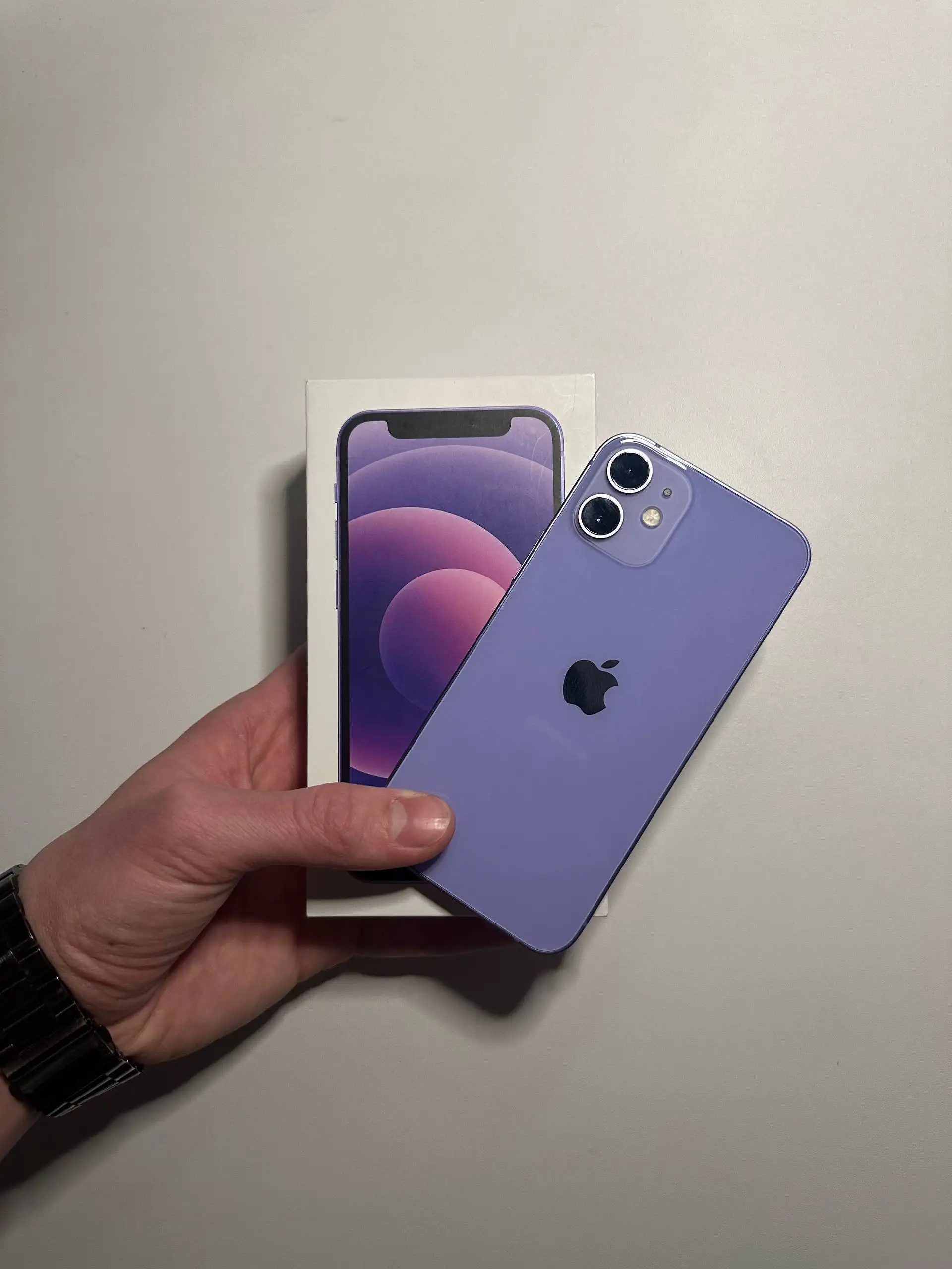 iPhone 12 mini 128 ГБ фиолетовый - Смартфоны (Электроника) в Пермь