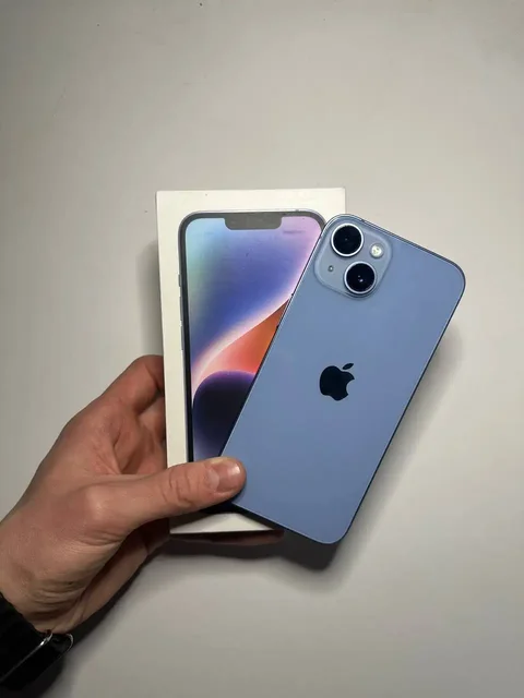 iPhone 14 128GB голубой - Игры, приставки и программы в Пермь