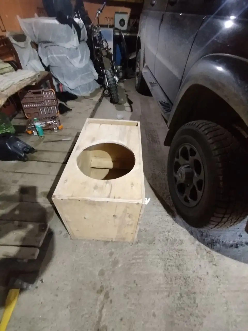 Короб под 15 саб - Автоэлектроника и звук (Авто) в Пермь