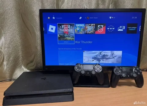 PS4 Slim 500 ГБ - Телефоны и планшеты в Пермь