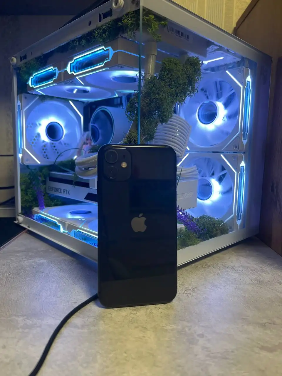 iPhone 11 128GB Black с заменой АКБ и дисплея - Смартфоны (Электроника) в Пермь