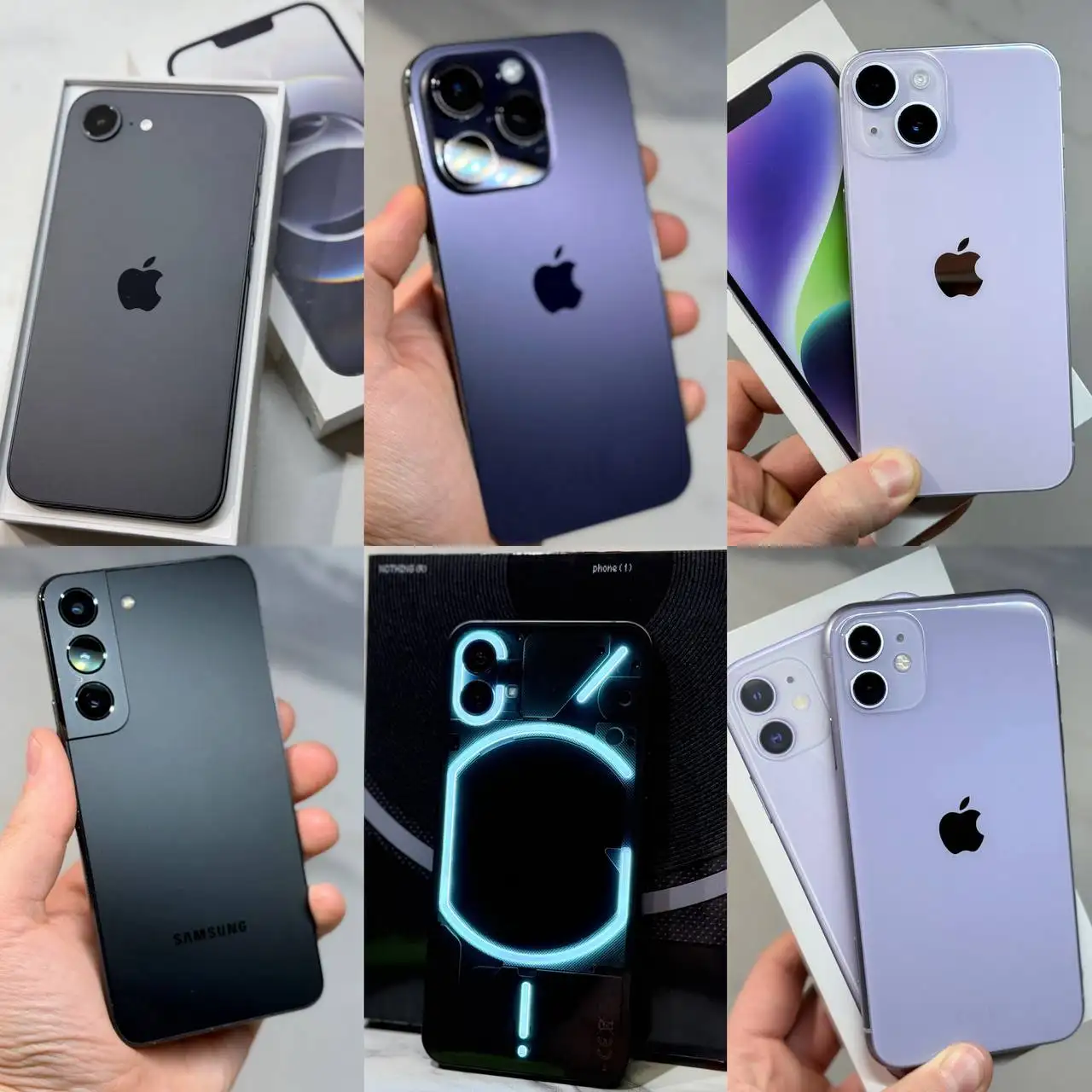 Продажа смартфонов Apple, Samsung, Nothing Phone - Смартфоны (Электроника) в Пермь