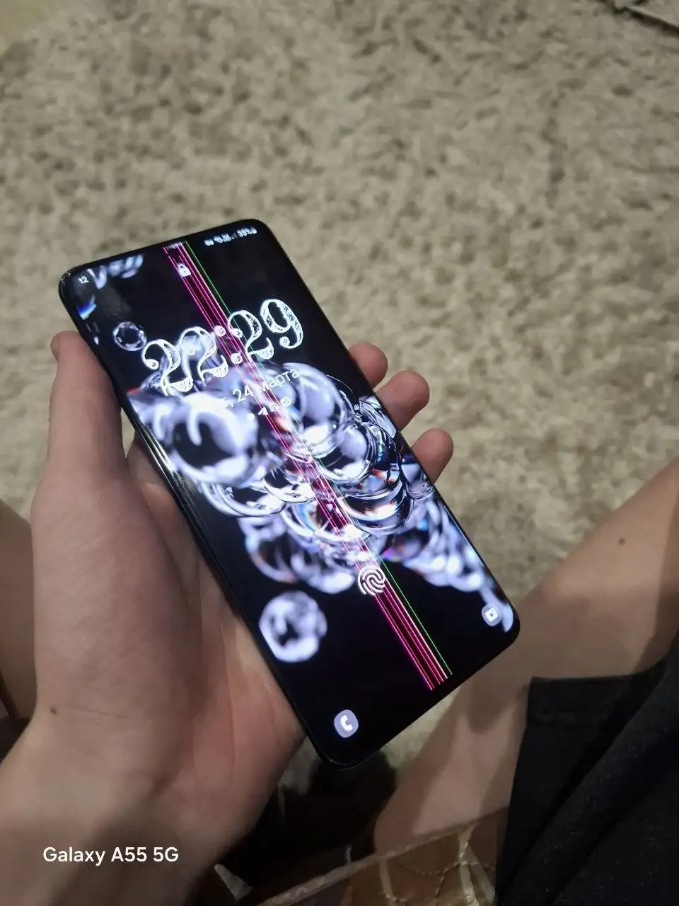 Samsung S20 Ultra 5G 256/12+8 с дефектами экрана - Смартфоны (Электроника) в Пермь