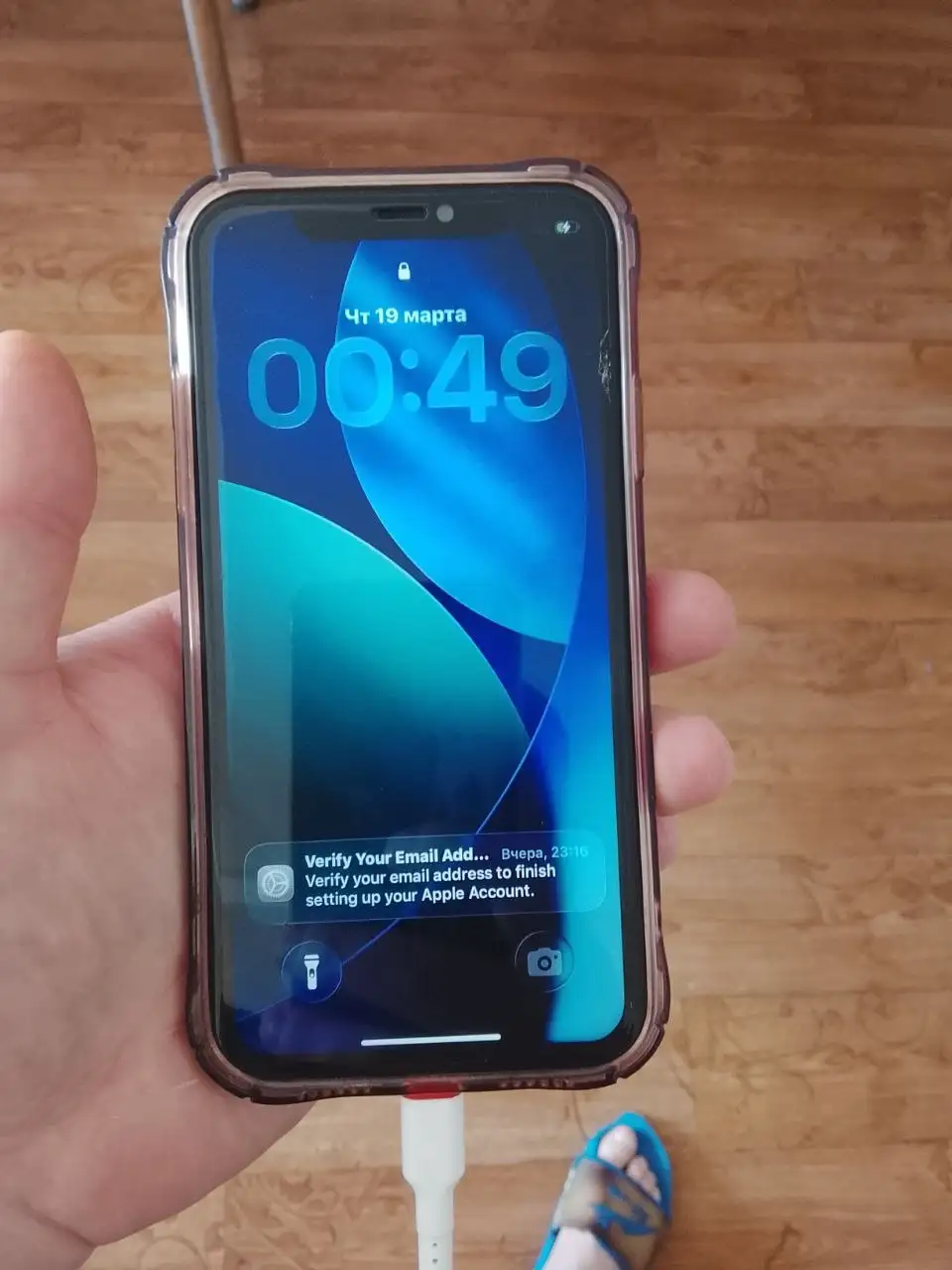 Айфон 128 с дефектом крышки - Смартфоны (Электроника) в Пермь