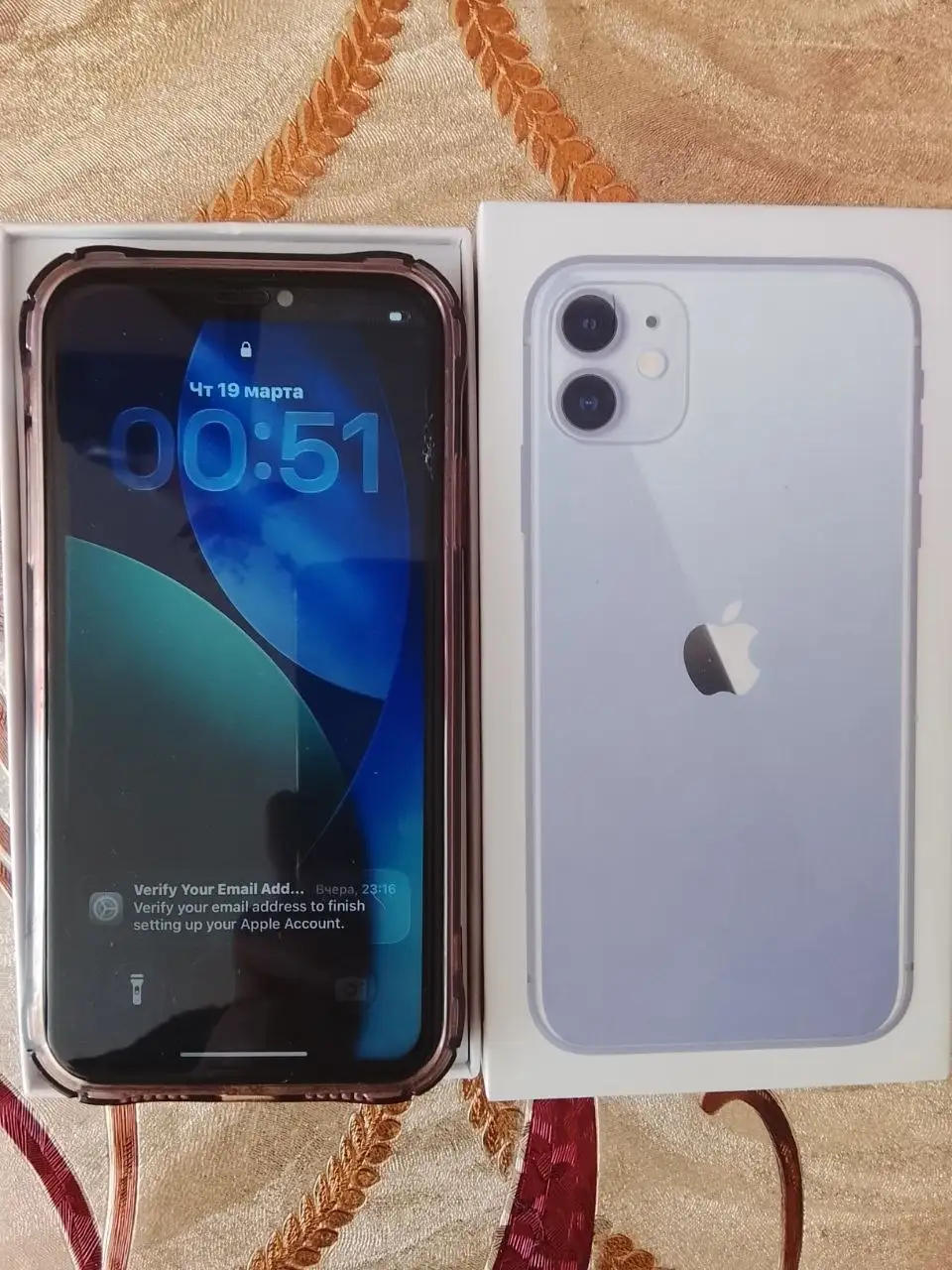 Айфон 128 с дефектом крышки - Смартфоны (Электроника) в Пермь