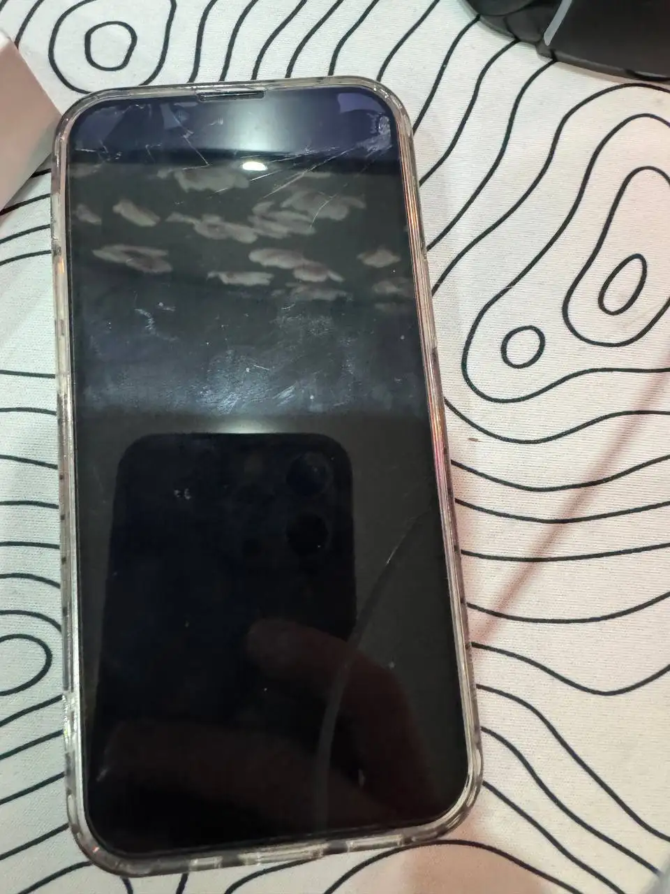 iPhone 13 mini битый с повреждениями корпуса - Смартфоны (Электроника) в Пермь