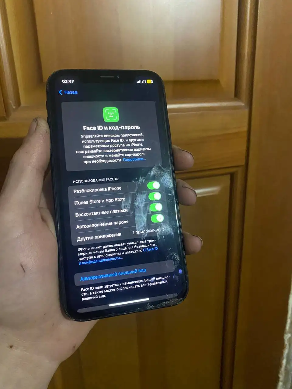 Битый Apple iPhone с оригинальными деталями - Смартфоны (Электроника) в Пермь