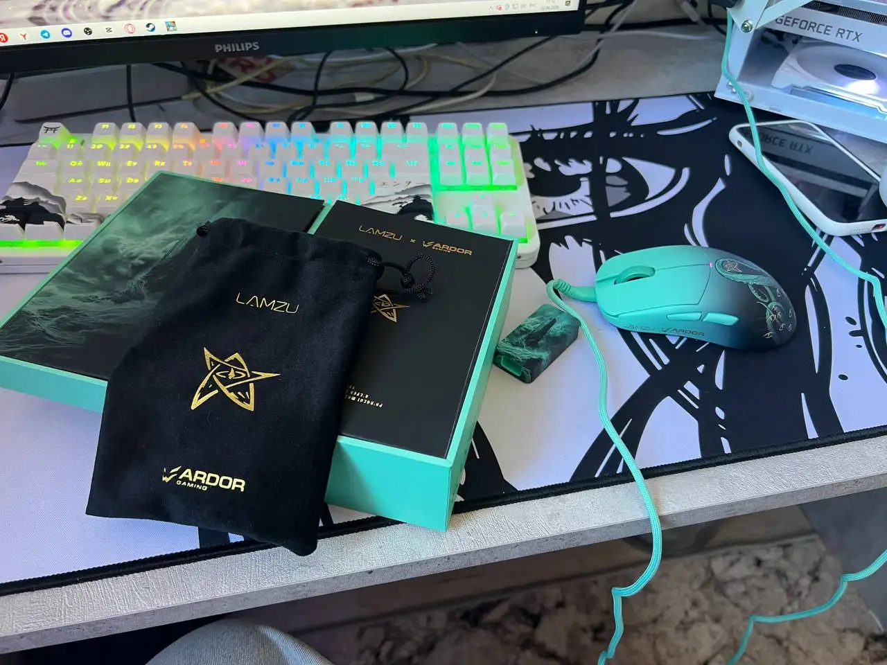 Продажа компьютерной мыши Lamzu Atlantic - Компьютерные аксессуары (Электроника) в Пермь