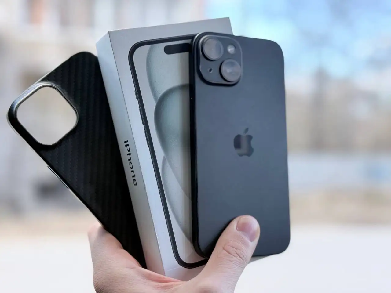 iPhone 15 128GB Black - Смартфоны (Электроника) в Пермь