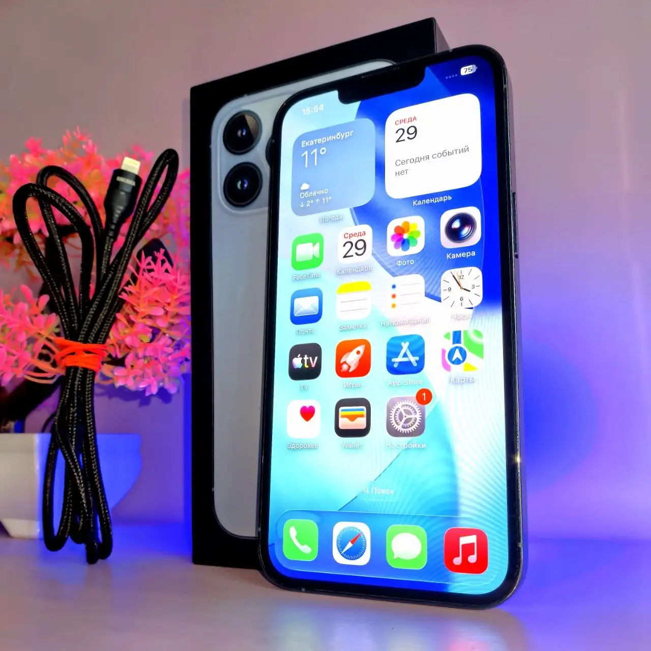 iPhone 13 Pro 128GB Blue - Смартфоны (Электроника) в Пермь