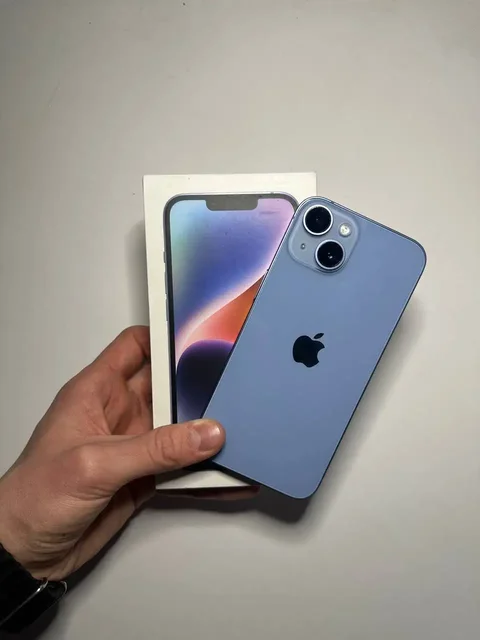 Продаю iPhone 14 128GB голубой - Аксессуары для электроники в Пермь