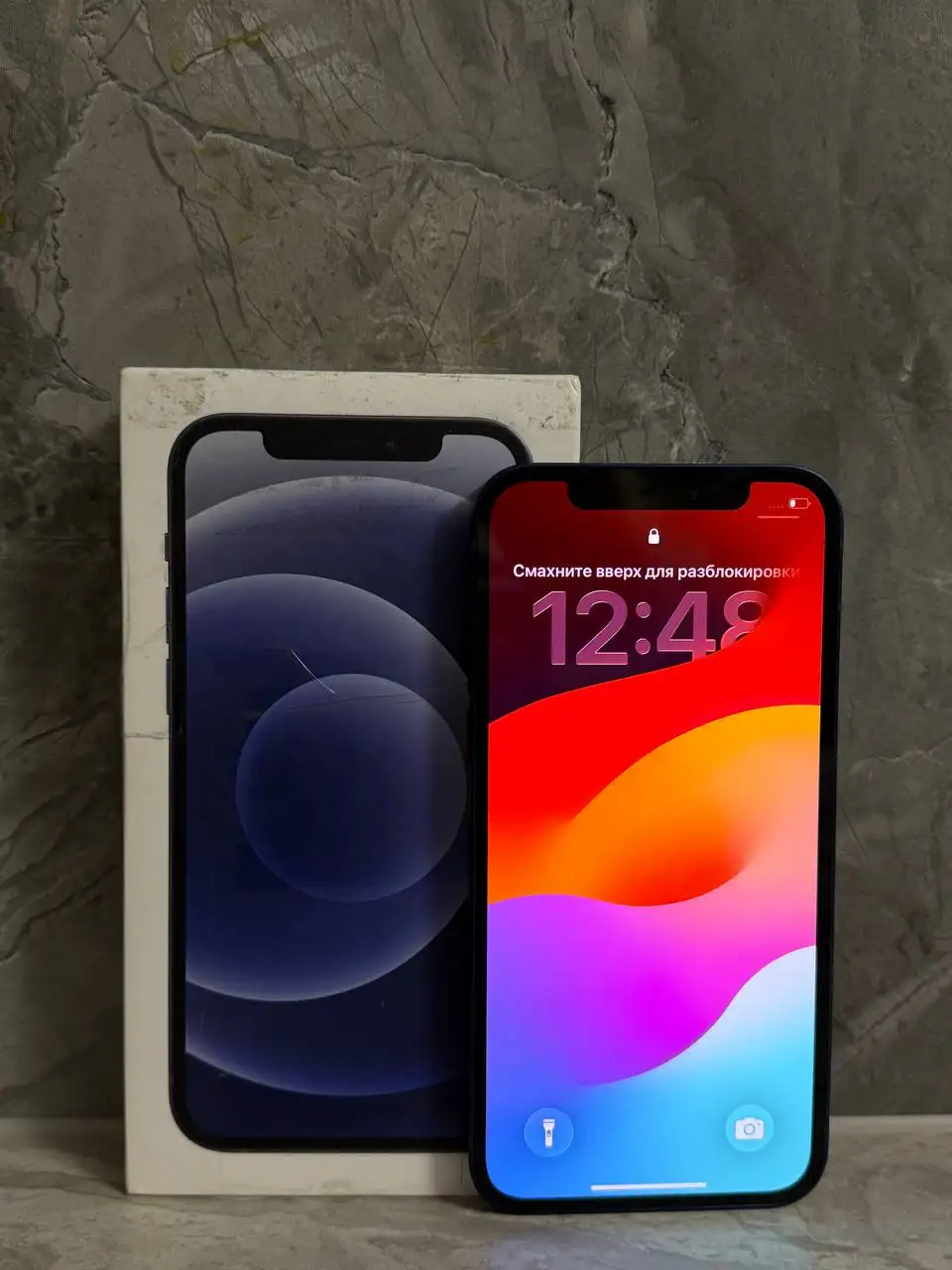 iPhone 12 Blue в идеальном состоянии - Телефоны (Электроника) в Пермь