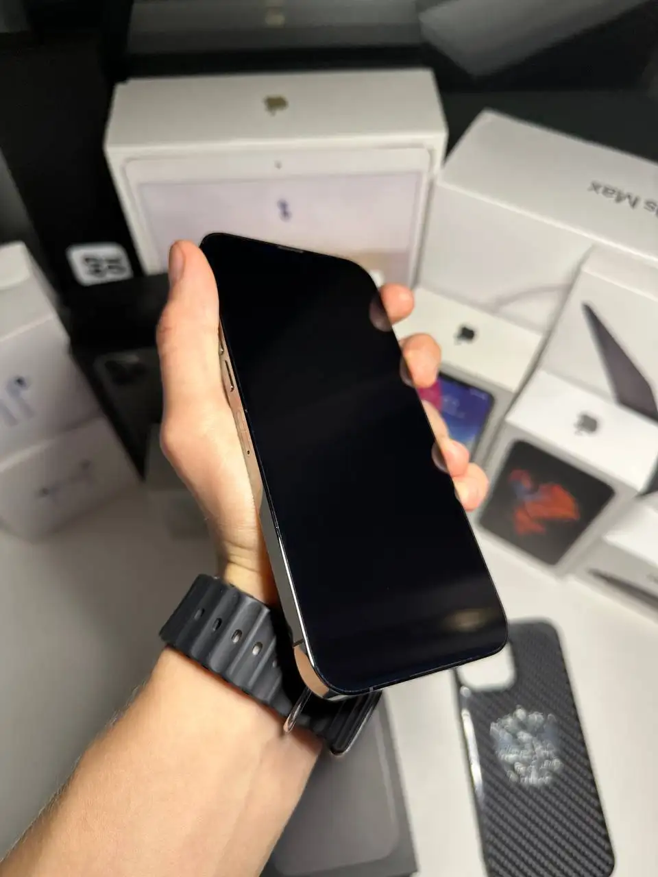 iPhone 13 Pro Max 256GB Серый - Телефоны (Электроника) в Пермь